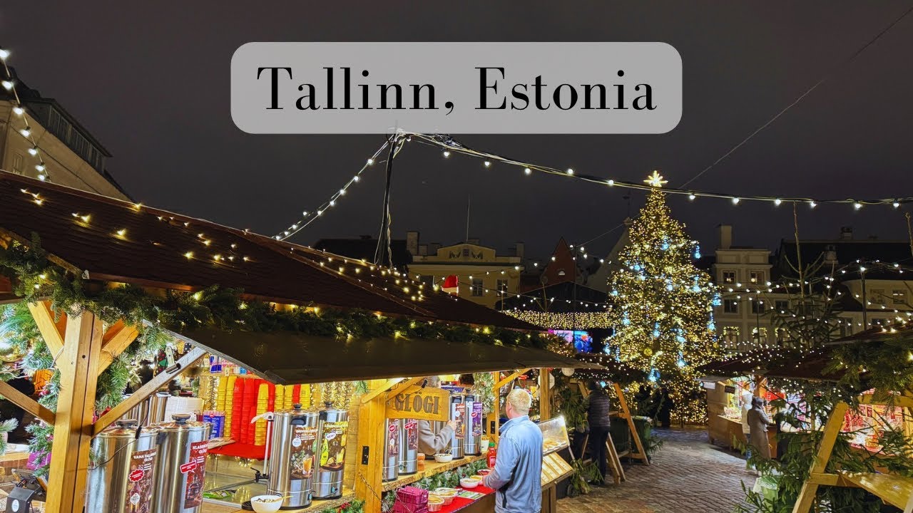 Christmas in Tallinn, Estonia 🎄🇪🇪 | Hidden Gem | Winter Travel Vlog