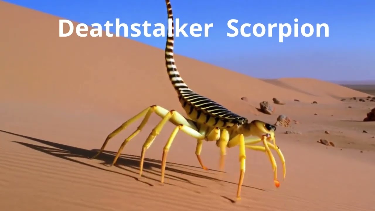 Terrifying and Rare Scorpions for Kids