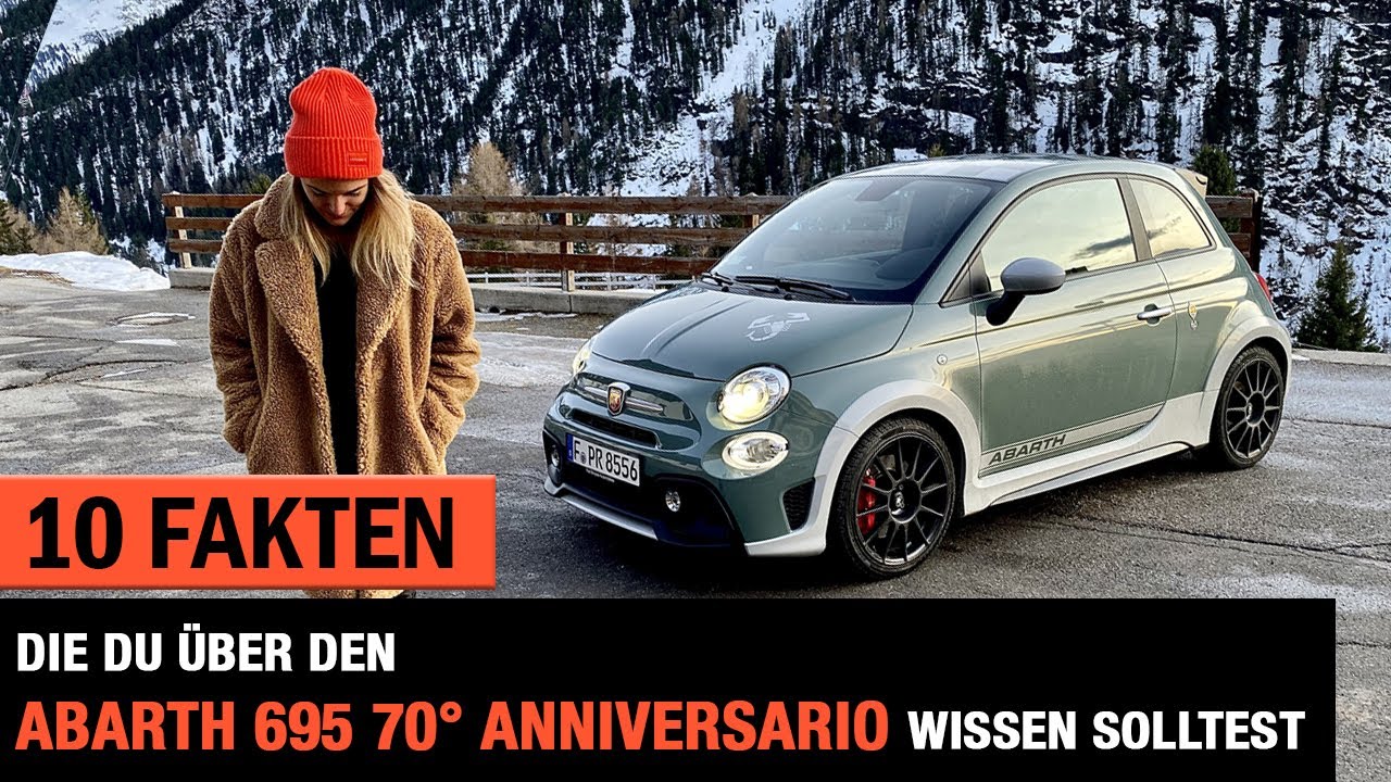 10 Fakten❗️die DU über den Abarth 695 70° Anniversario wissen solltest! Fahrbericht | Review | Test.