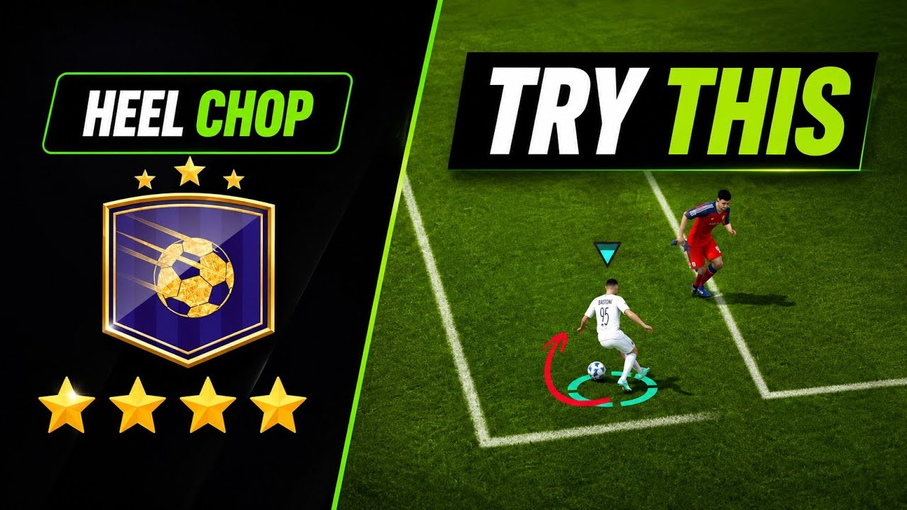 Попробуйте этот 3-звездочный финт ⚽ для рукопашного боя (FC MOBILE)