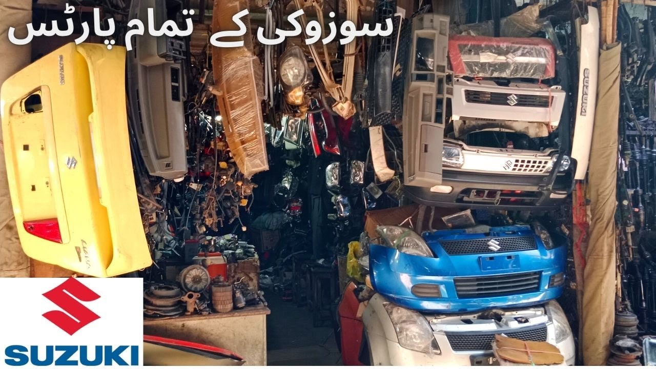Suzuki Body Parts | Car Spare parts market in lahore | Abdul Saboor