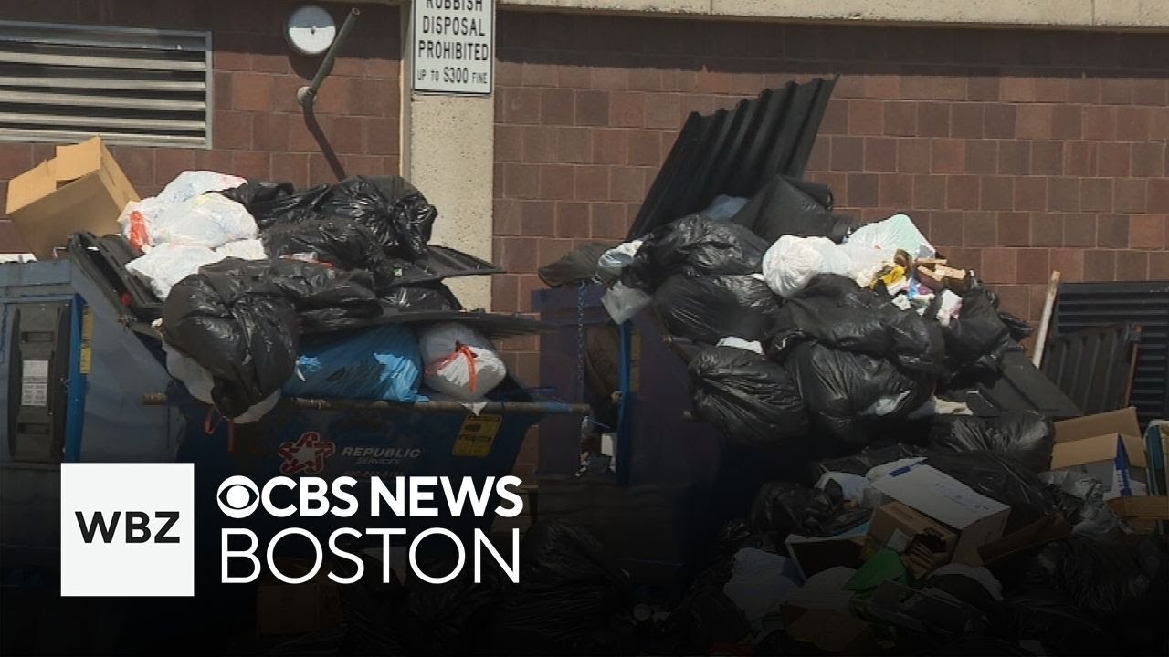 Trash piling up at Malden High School weeks before school due to start