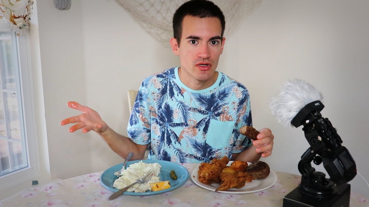 Eating as Much Food as I Can Mukbang (ASMR)