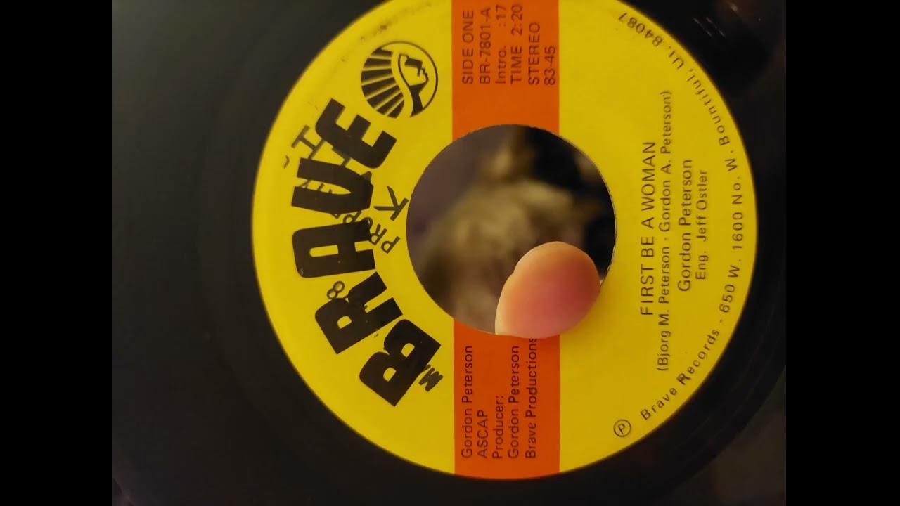 Gordon Peterson - First Be A Woman