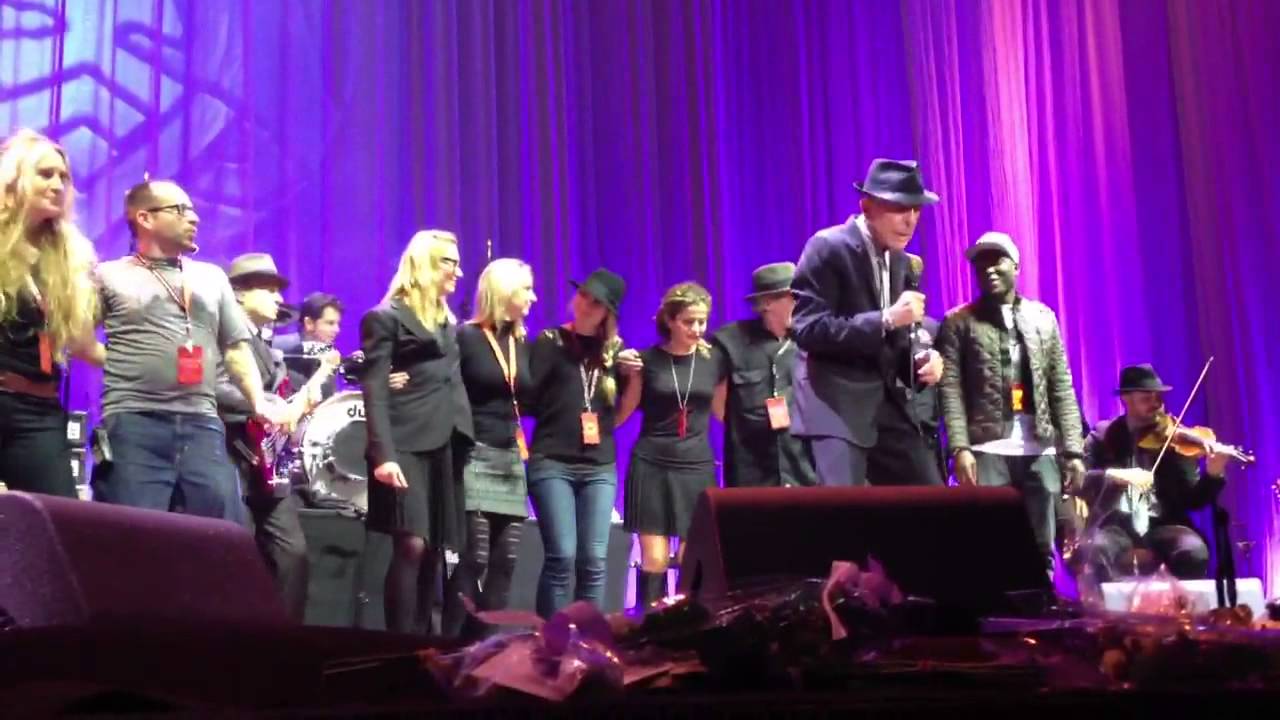 Save The Last Dance for Me, Leonard Cohen, Amsterdam, ziggo