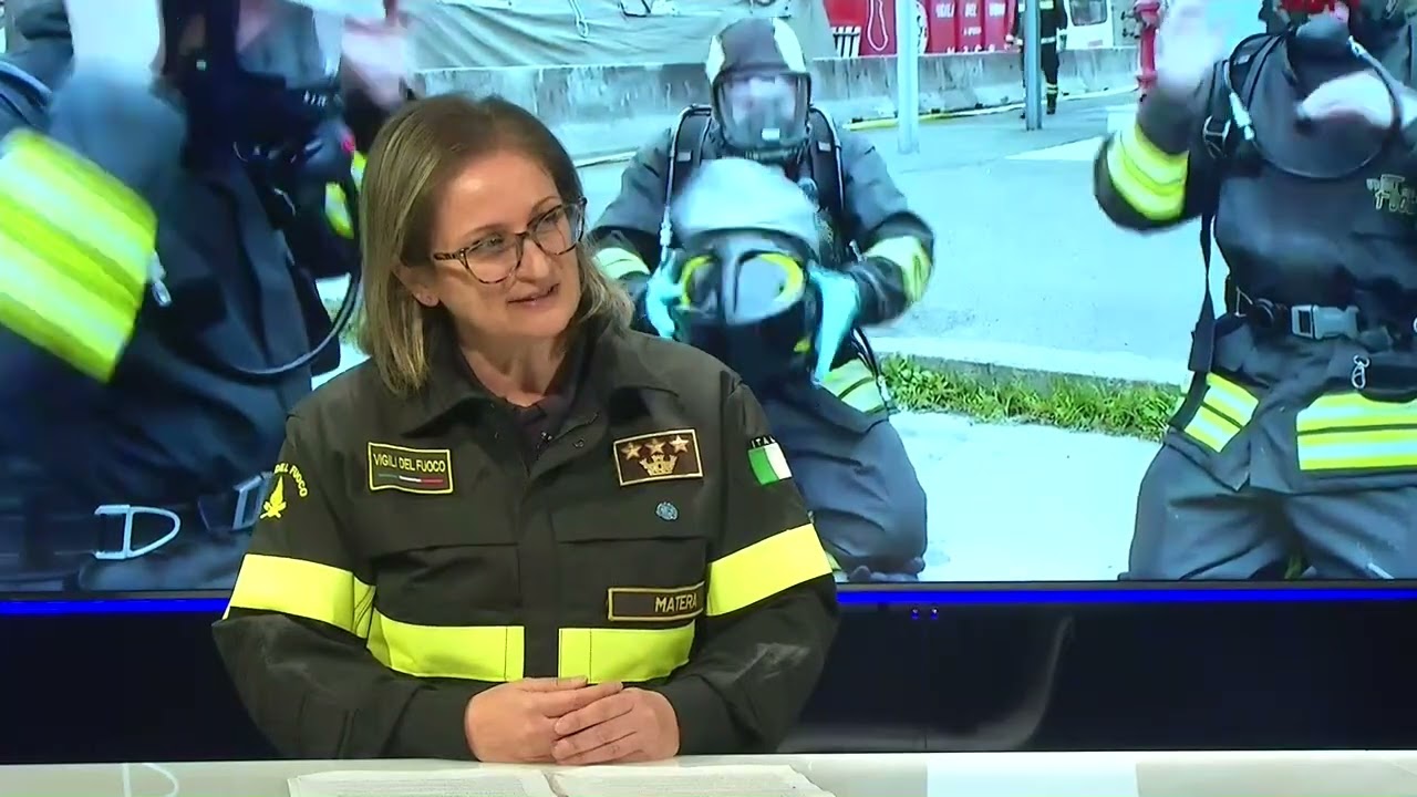 Matera celebra la fondazione dei Vigili del Fuoco - (Intervista alla Comandante Amalia Tedeschi)
