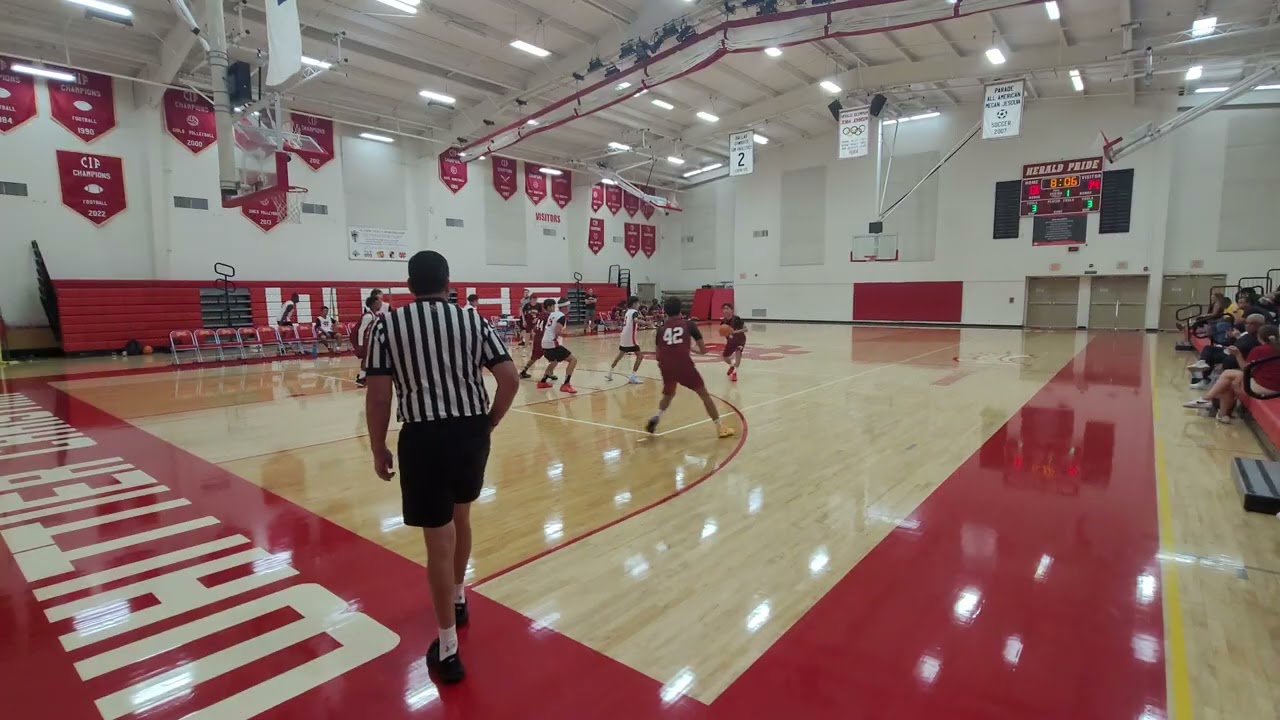LS Fr. Basketball vs. Whittier Christian HS 1st Half