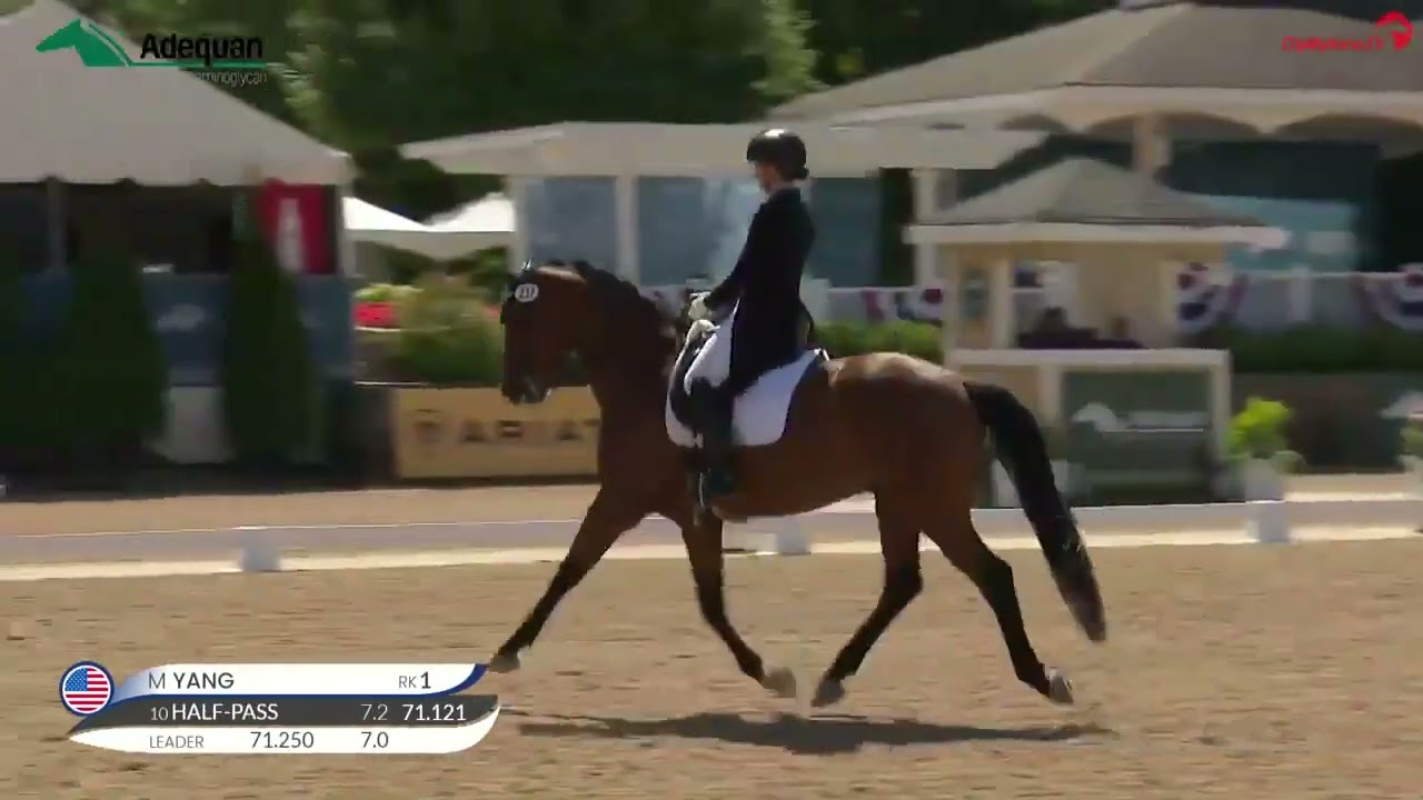 Miki Yang & Grey C Carrus | FEI Young Rider Individual Test | U.S. Festival of Champions