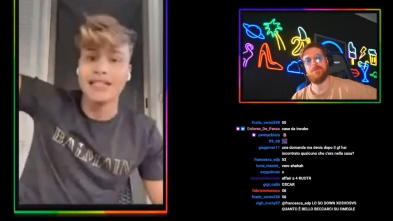 DENIS DOSIO si tocca 181 volte i capelli in DIRETTA- Live Denis Dosio e Riccardo Dose