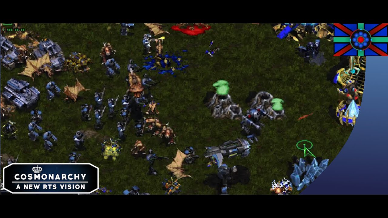 Cosmonarchy Brood War | THOUSANDS DEAD AT MY FEET