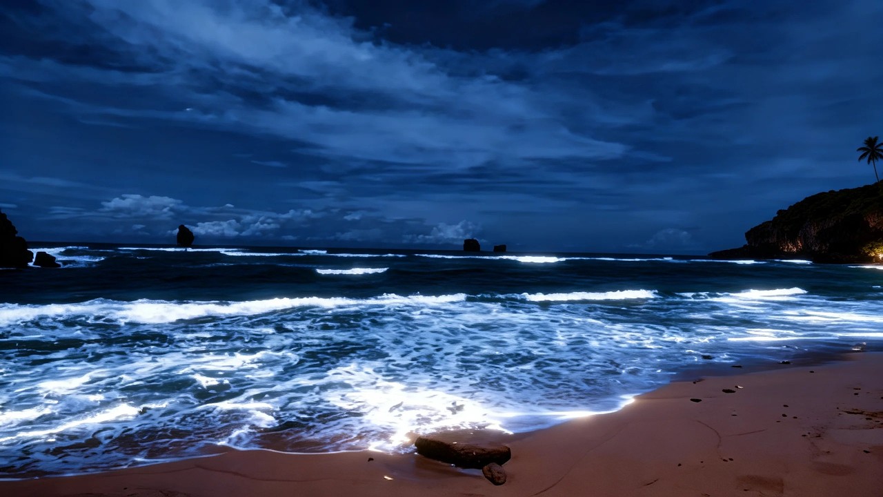 Fall Asleep Fast With Ocean Waves for 10 Hours of Deep Relaxation