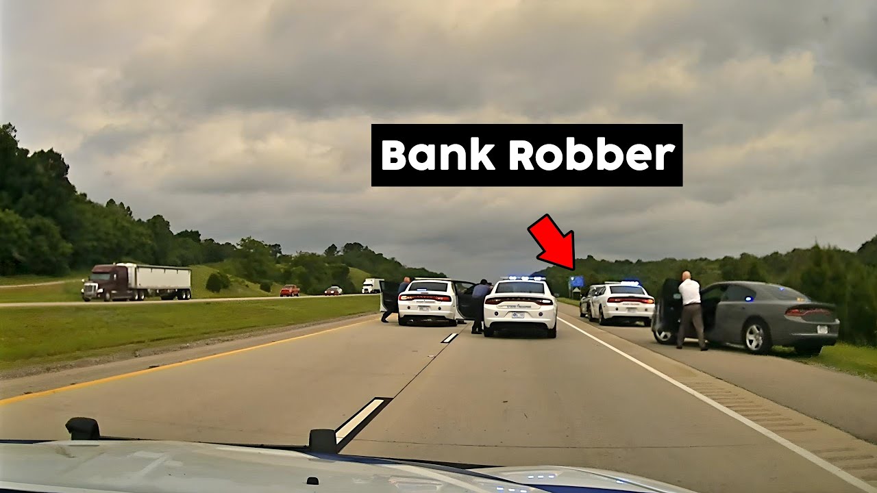 Could This Be the Wildest Bank Robbery Police Chase Ever?