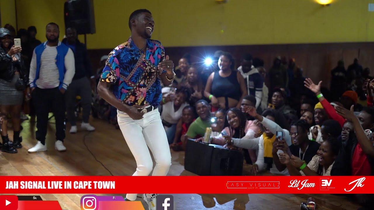 Jah Signal Live on stage