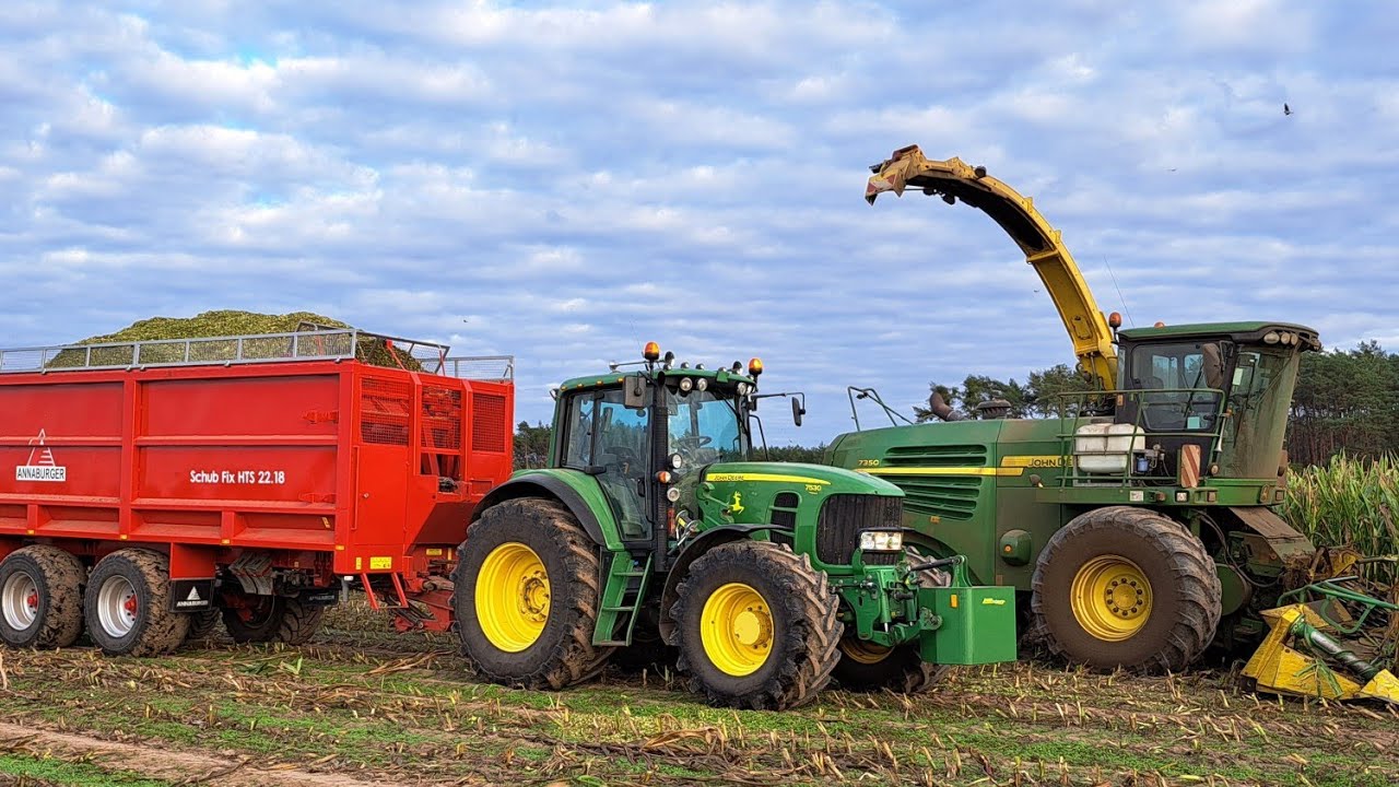 Kiszonka z kukurydzy 2022 John deere 7350