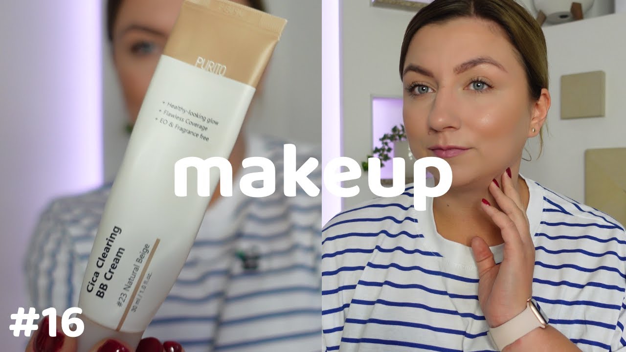 Recenzja kremu BB Purito Cica Clearing i wegański puder Joko Nature Of Love Vegan | #Makeup