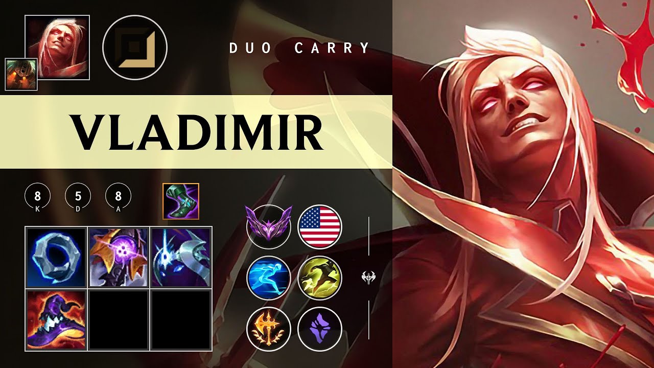 Vladimir Carry vs Lucian - NA Master Patch 26.01