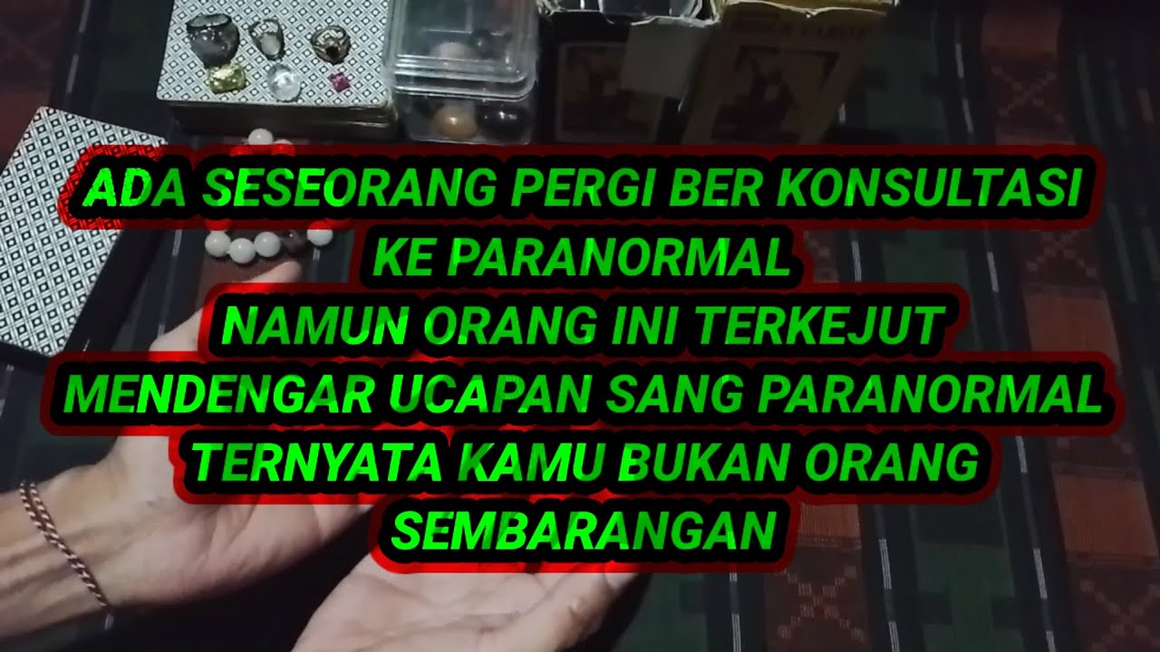 ADA SESEORANG YANG BERKONSULTASI KE PARANORMAL NAMU ORANG INI TERKEJUT MENDENGAR UCAPAN PARANORMAL
