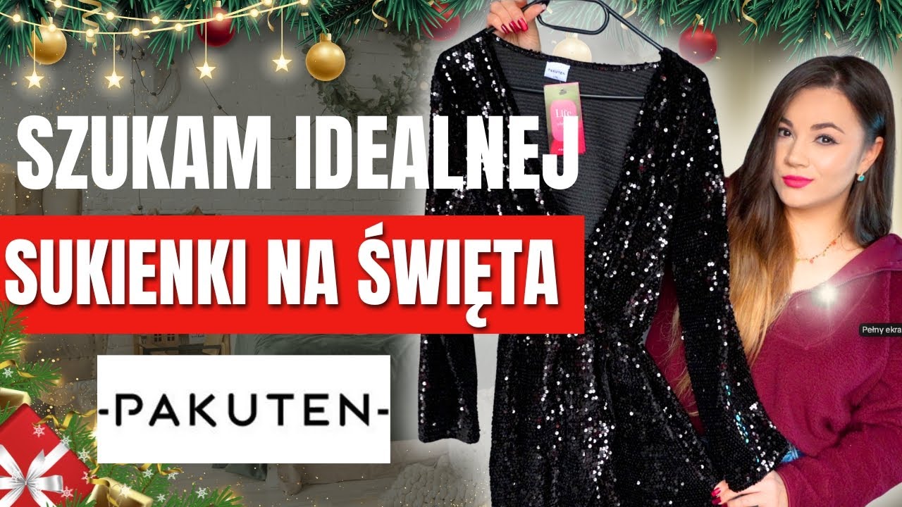 SZUKAM IDEALNEJ SUKIENKI NA WIGILIĘ I SYLWESTRA! MIERZYMY SAME PEREŁKI DLA KAŻDEJ FIGURY! #haul