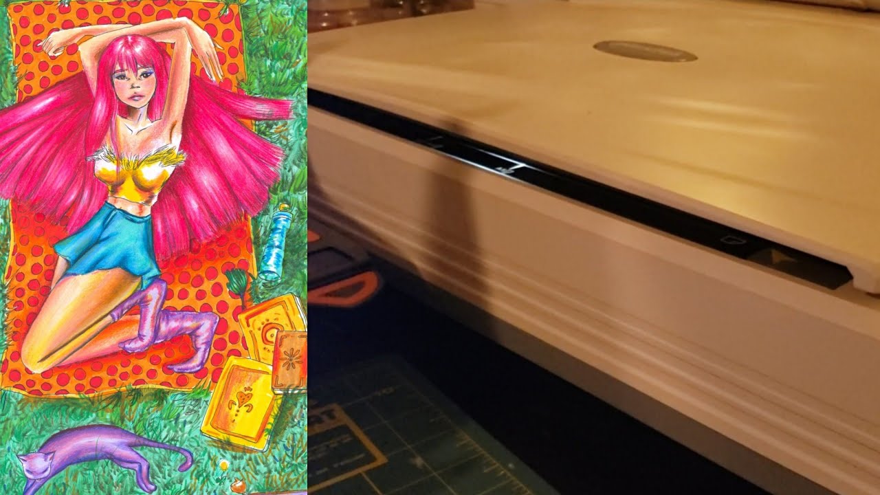 Self Publishing Goals - Plustek OpticPro A320E Scanner - My Books Will be Cute 😍