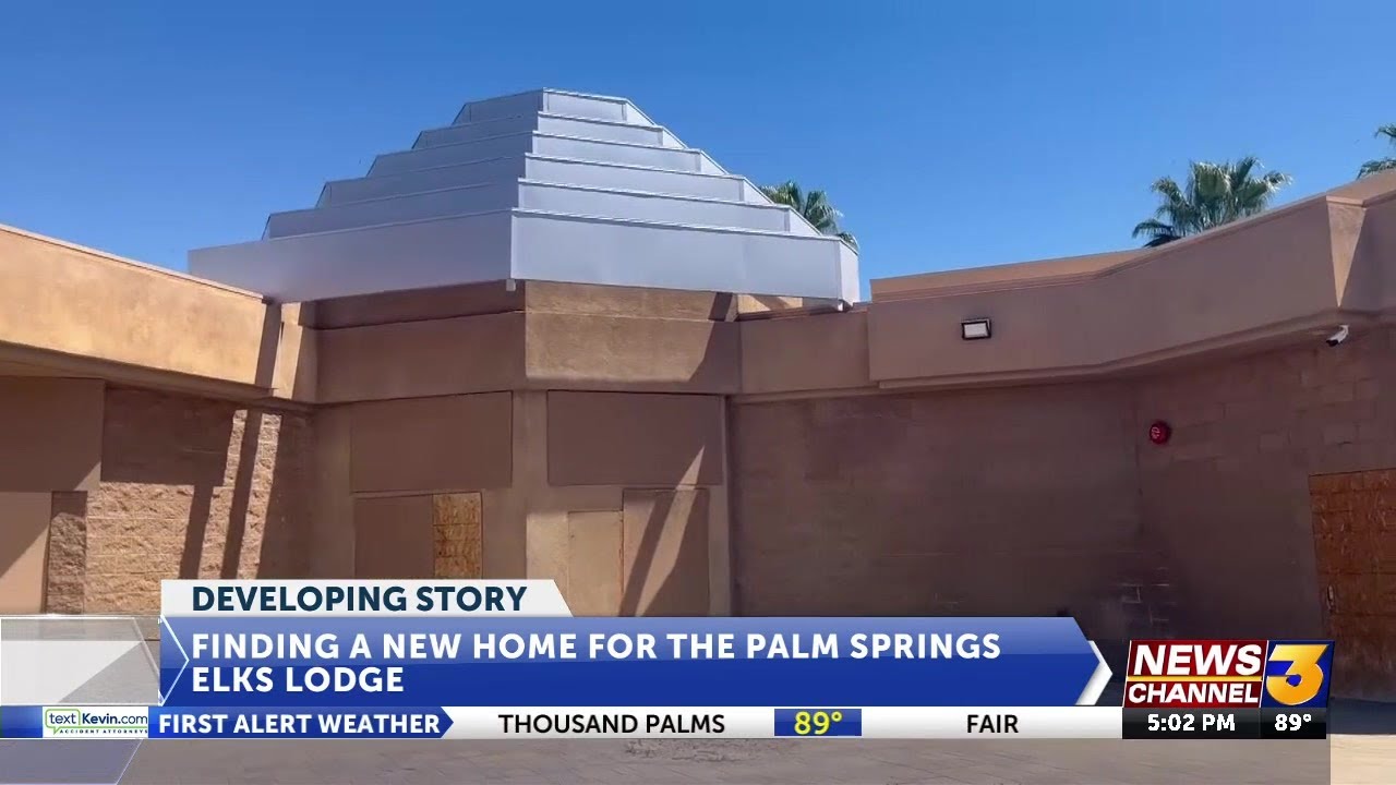 Finding a new home for the Palm Springs Elks Lodge