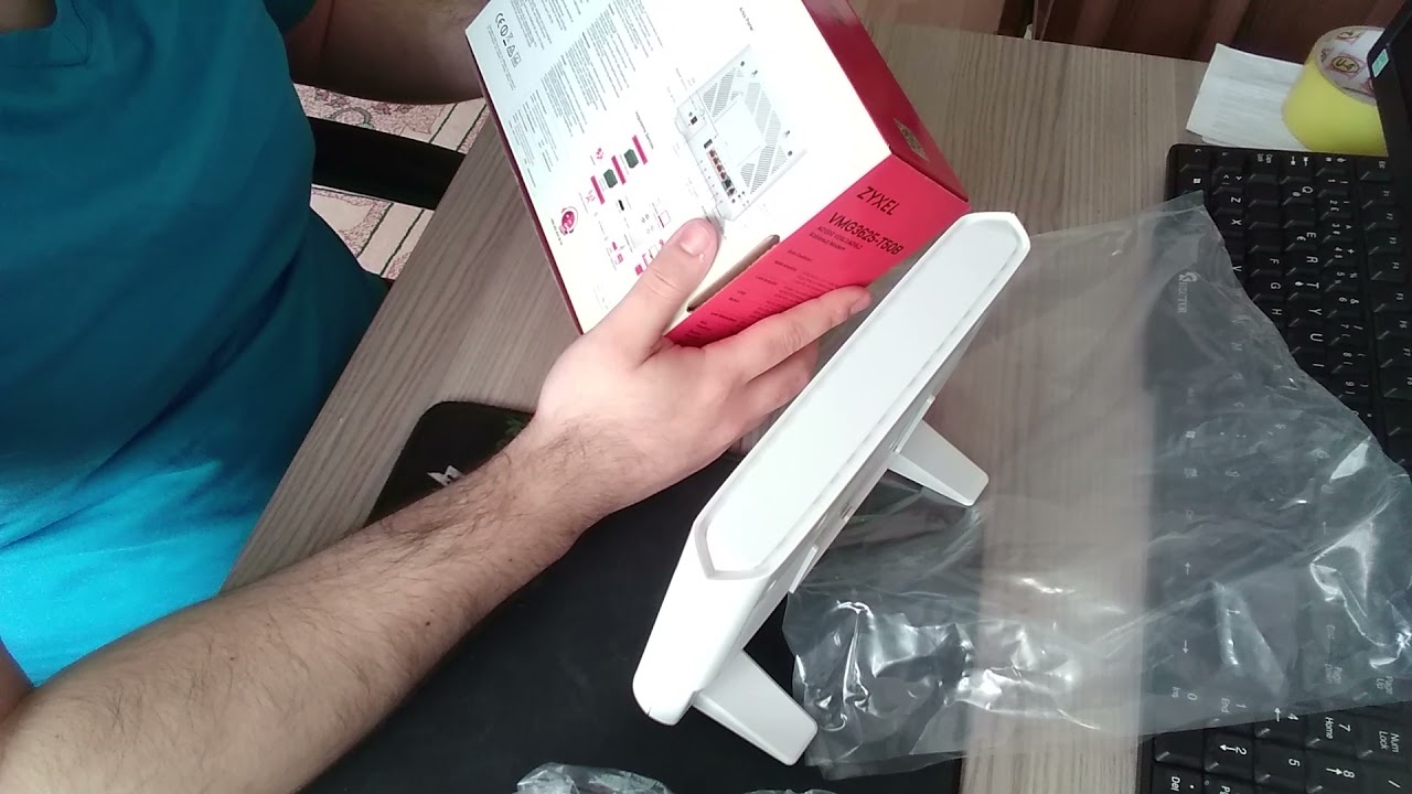 ZYXEL AC1200 VMG8623-T50B MODEM İNCELEME (F/P)