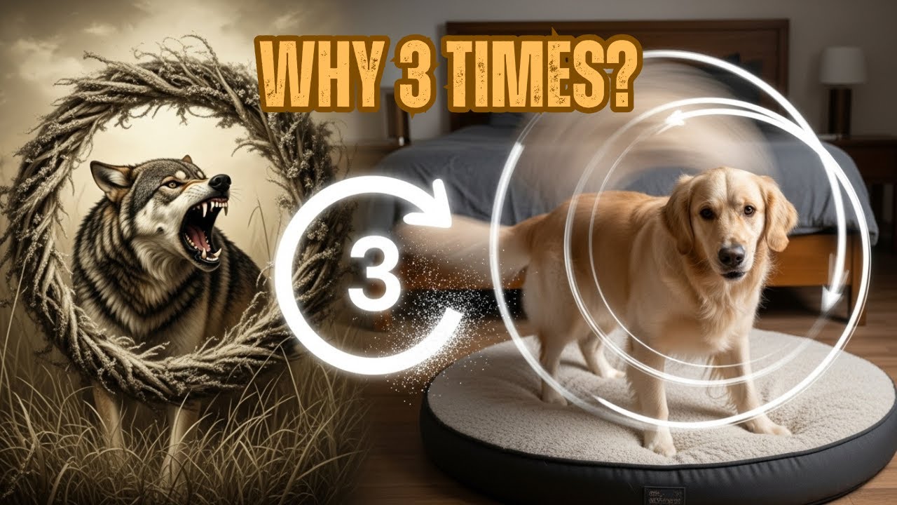 Why Dogs Circle 3 Times Before Lying Down: The 15,000-YEAR Survival Ritual