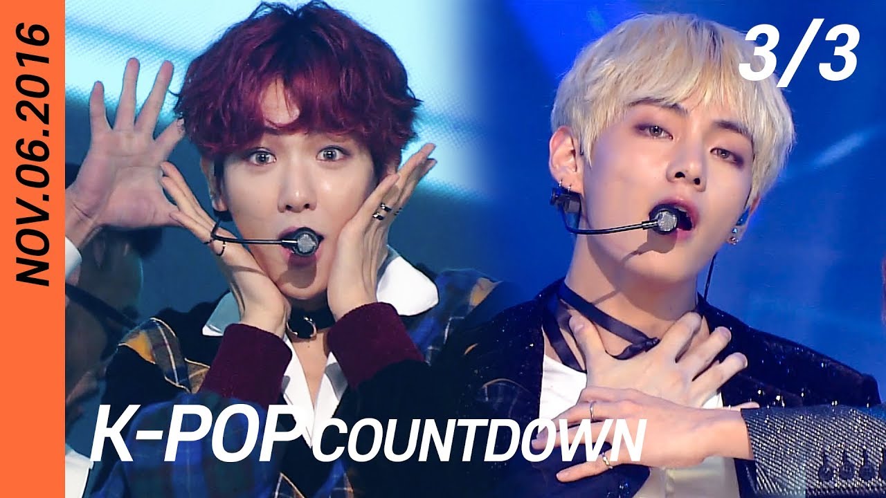 [FULL] SBS K-POP Countdown (3/3) | EP887 (20161106) | BTS, BLACKPINK, EXO-CBX, TWICE