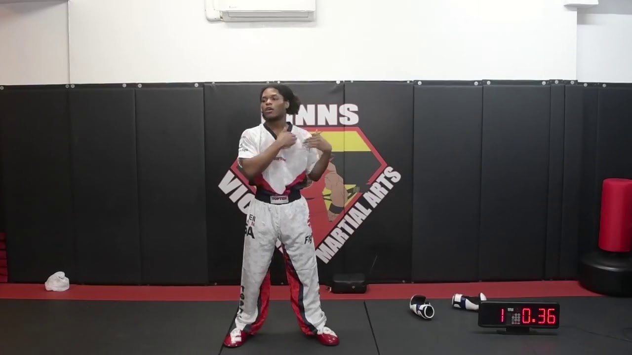 🥋 Point Fighting Side Kick and Footwork Drills with Tyreeke Saint
