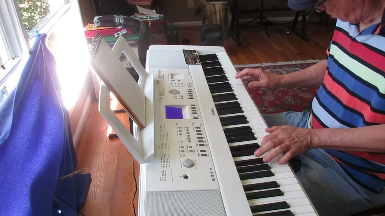 Where is Hope.  Yamaha DGX-650.  Brightness Voice.