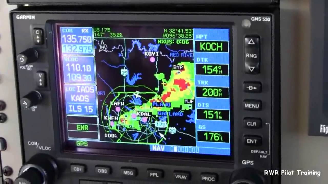 Using Weather Radar in the PA46 Aircraft -10051902
