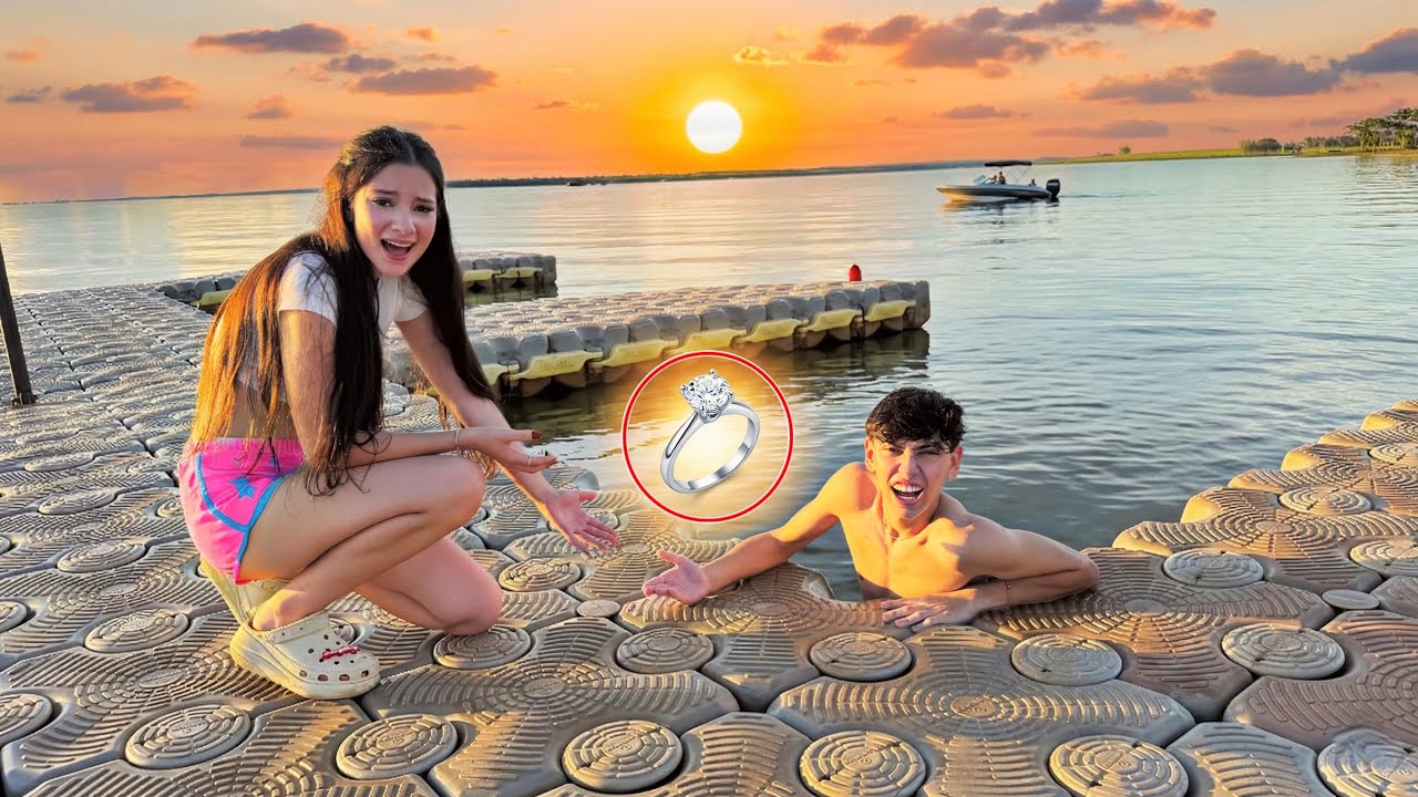 O Heitor Pulou No Lago Para Salvar Meu Anel De Família…❤️🥰😱