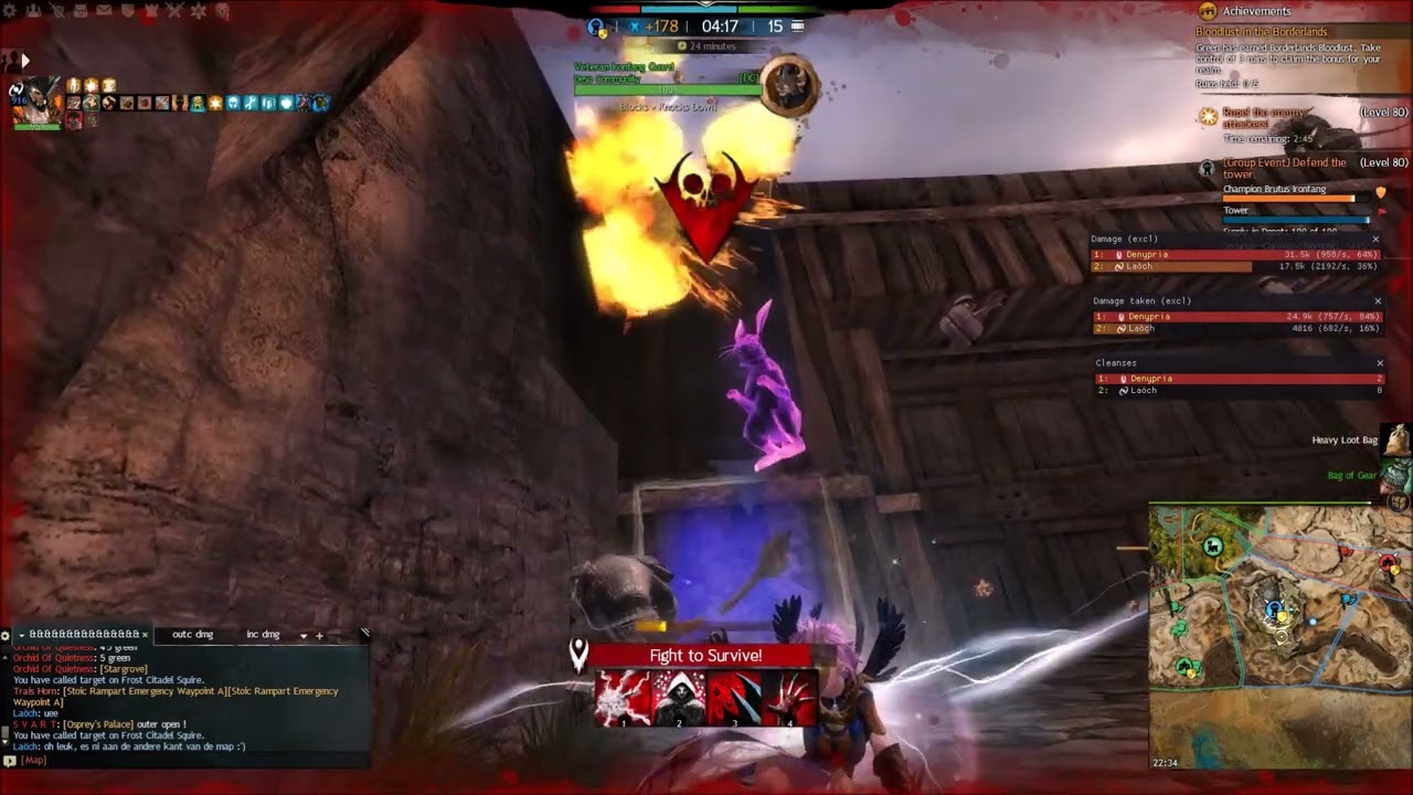 Gw2: roaming power virtuoso and power evoker slamming hard!