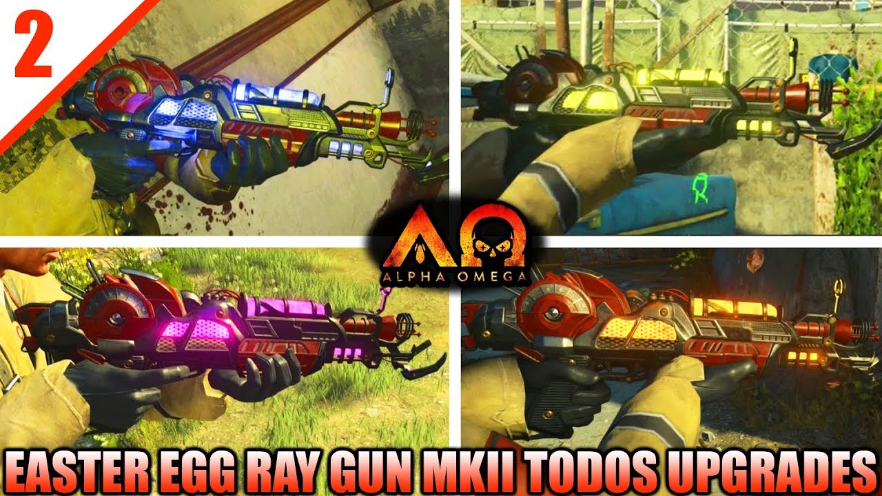 EASTER EGG TODOS UPGRADES RAY GUN MKII - Alpha Omega - Black Ops 4 - PARTE 2