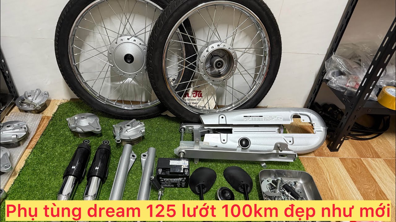 Rã phụ tùng dream 125 thailan đời 2025  đẹp như mới 0339989677