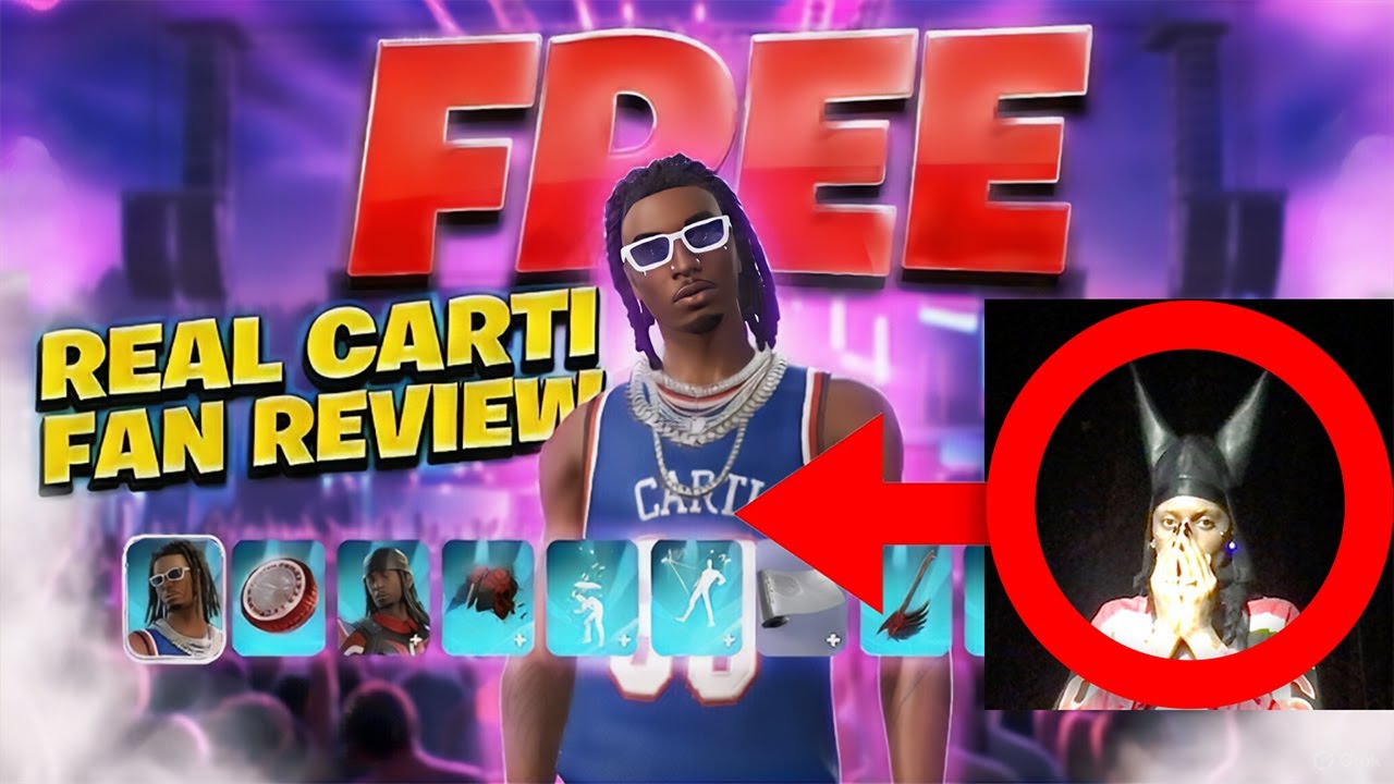 Все косметические предметы Carti для Fortnite в рейтинге — стоит ли покупать этот набор?