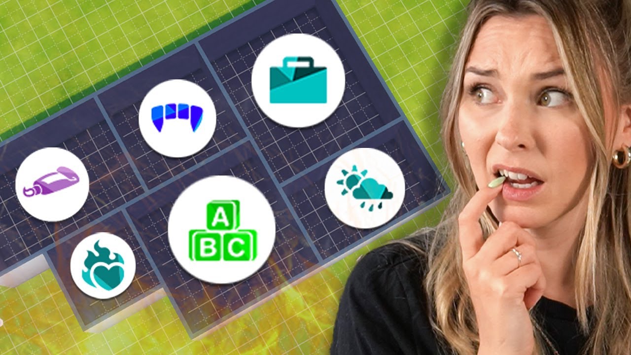 Ich baue in Die Sims 4, aber jeder Raum ist ein anderes PACK! | simfinity