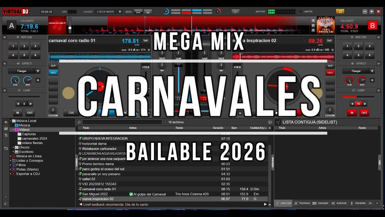 ✅MEGA MIX BAILABLES 2026 CARNAVALES DE BOLIVAR ( GRUPO NUEVA INTEGRACION/ TRIO COLOMA)