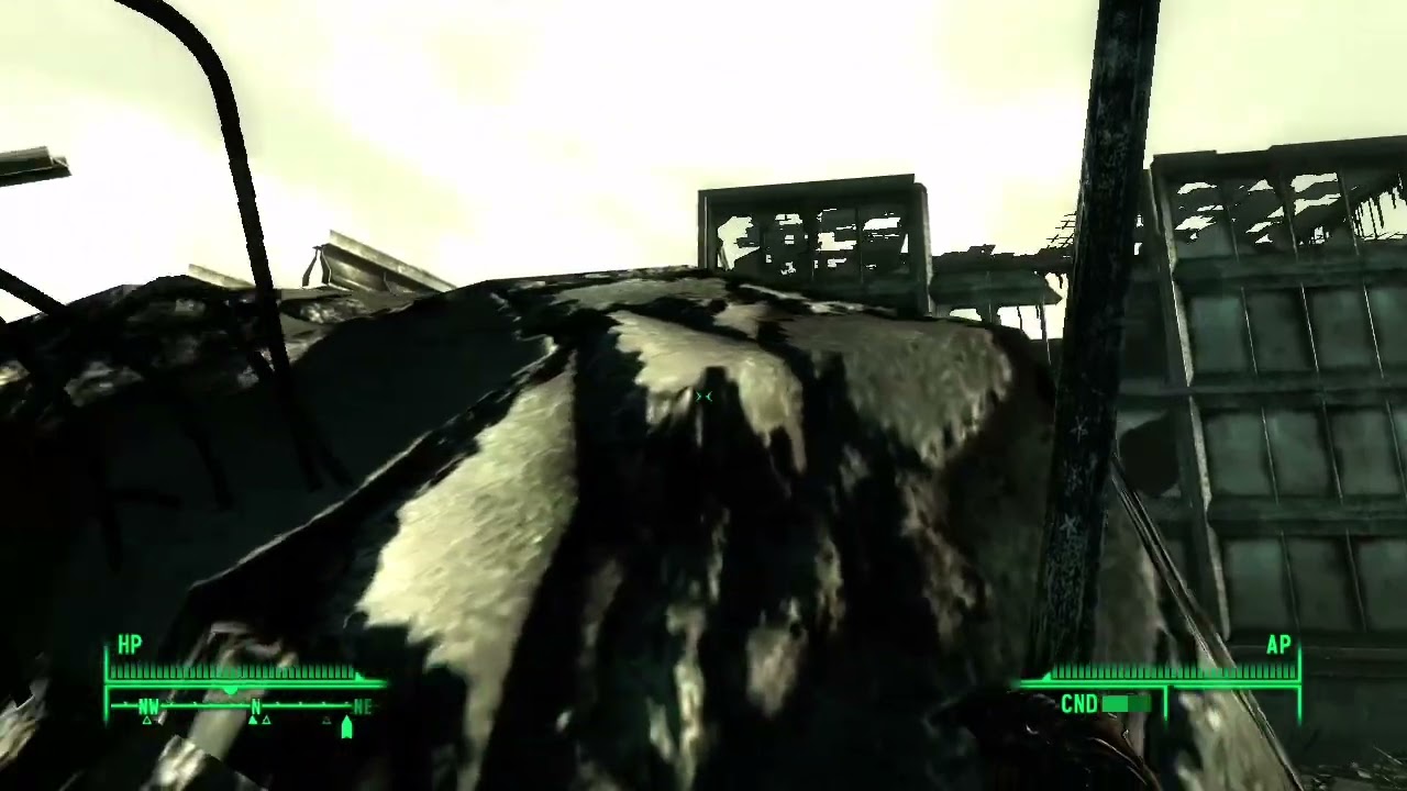 Fallout 3 glitch thanks to @theaicommander