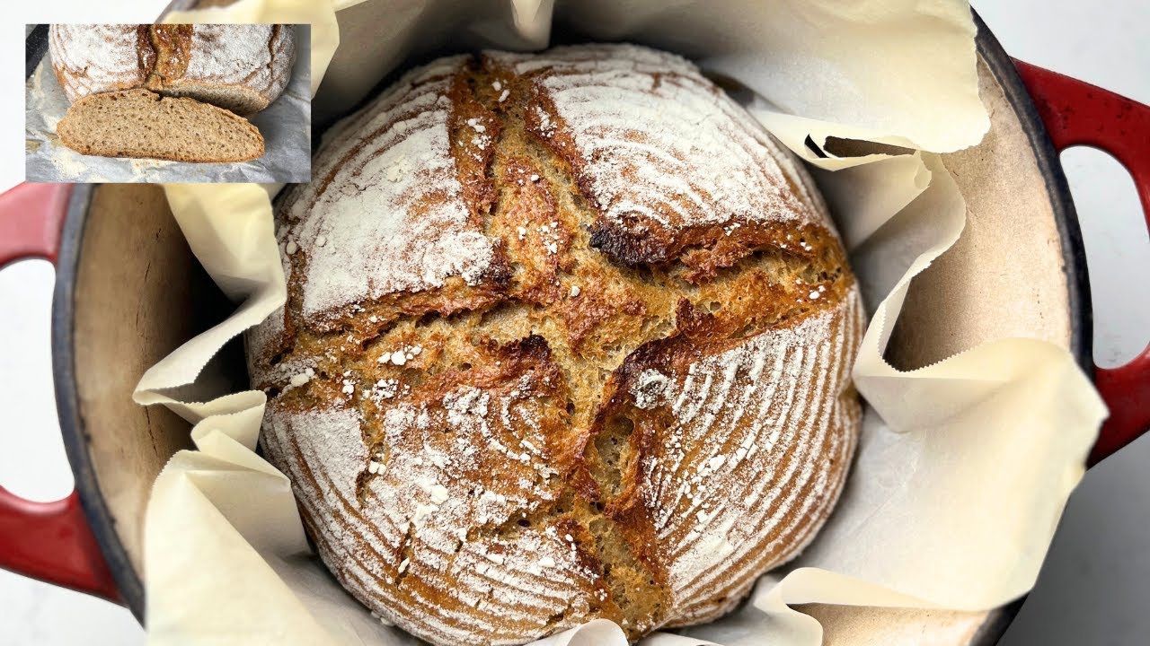 62% Rye Sourdough Bread Recipe #ryebread #sourdoughbread #bread