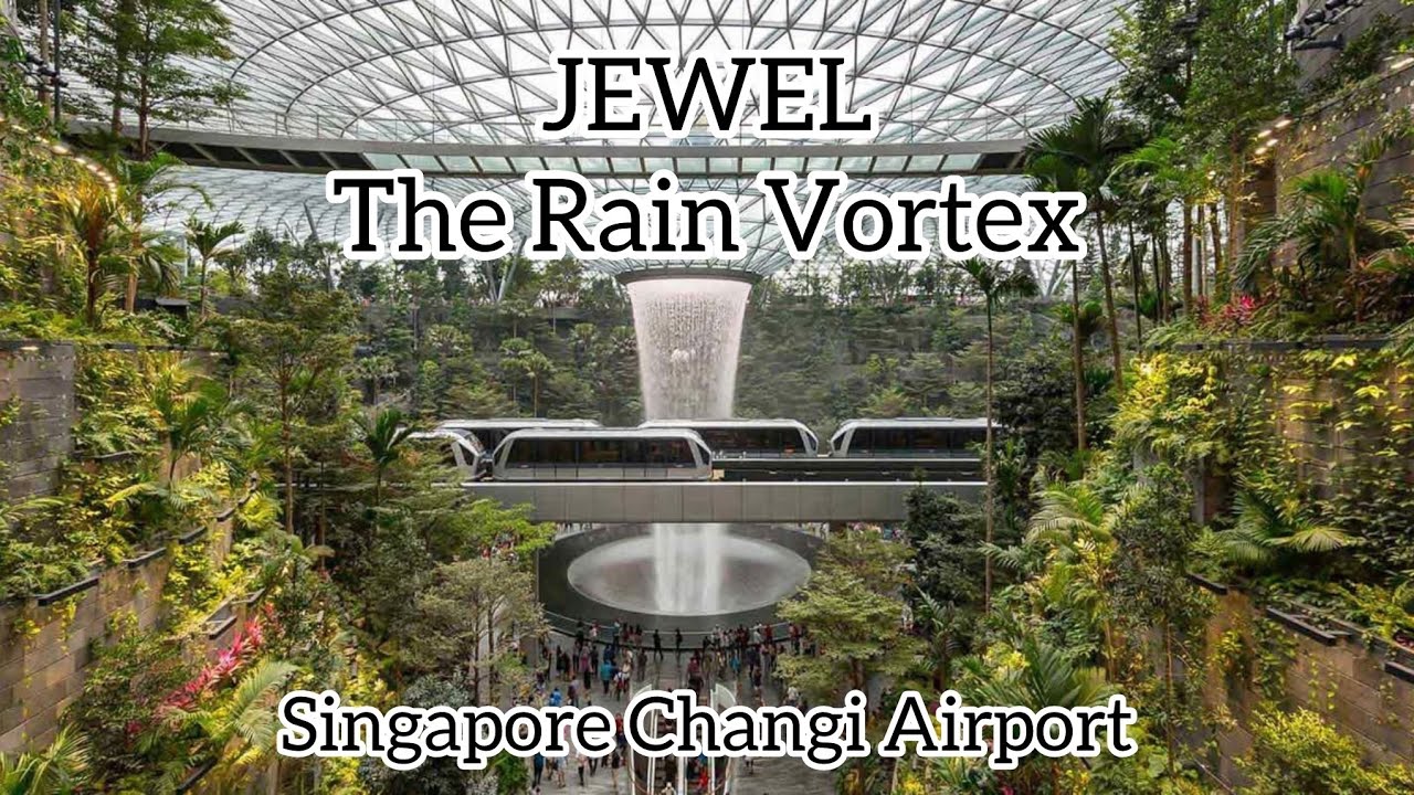 JEWEL @ Singapore சிங்கப்பூர் Changi Airport | Terminal 2 to Jewel walk