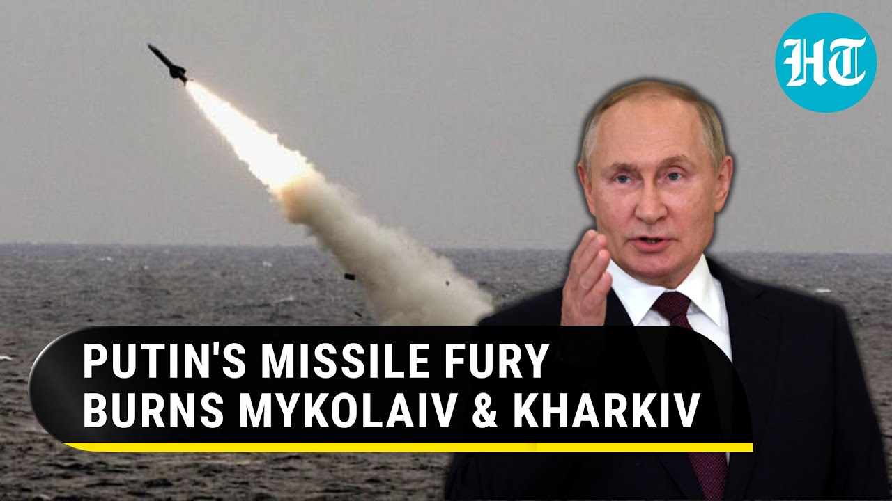 Putin's men pound Ukraine with Kh-22 and S-300 missiles; Russia downs 22 drones over Black Sea