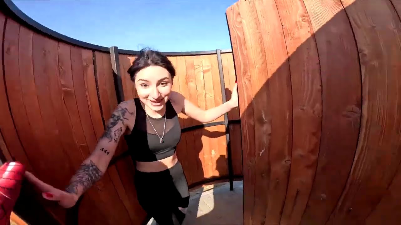 TOP 4 ESCAPING BEAUTIFUL CRAZY FITNESS GIRL (Romantic Parkour POV)