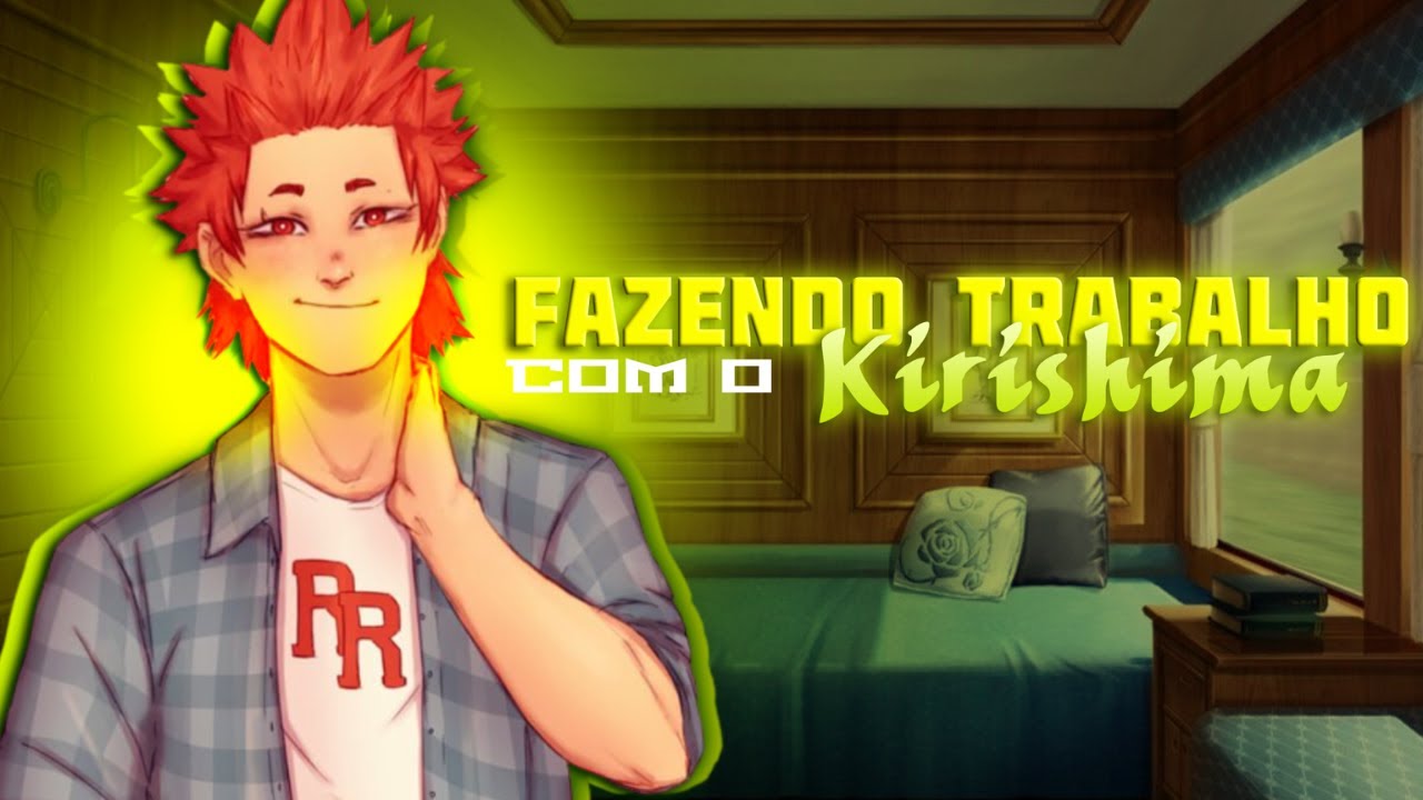 [ASMR SÉRIE] Fazendo trabalho com o Kirishima (ep.3)| ASMR Eijiro Kirishima (Você na U.A)