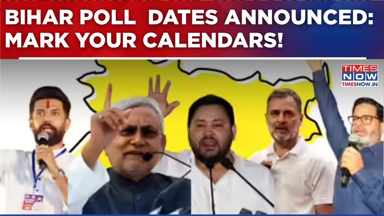 Bihar Election 2025 Dates Announced: Mark Your Calendars! Who Will Be Bihar Ka Nayak? | Watch