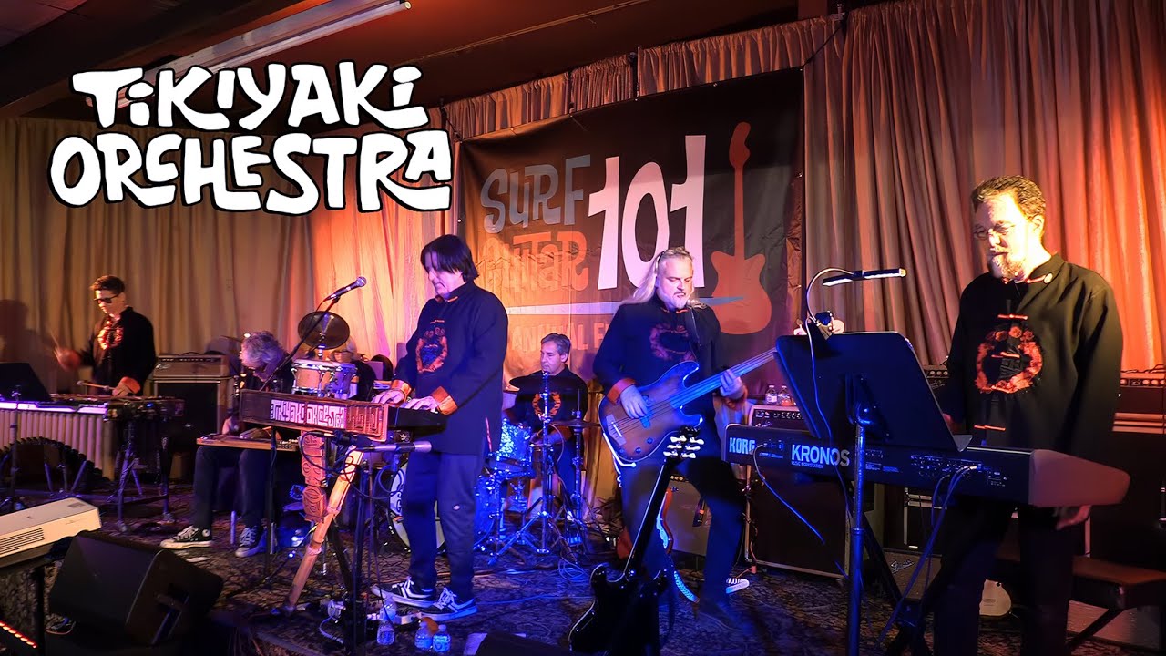 Tikiyaki Orchestra - Live at the Surf Guitar 101 Festival, Long Beach, California - July 28, 2023