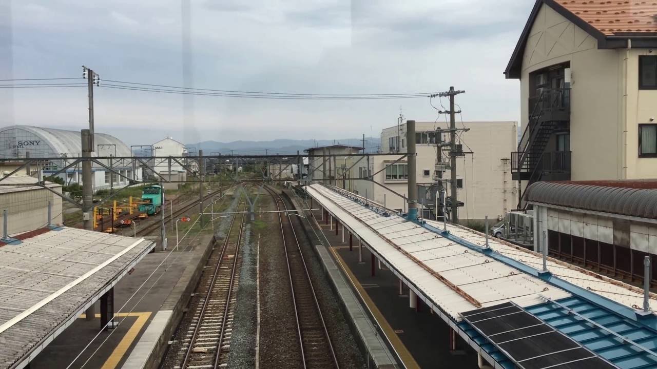 羽越本線　鶴岡駅     2016.10.05