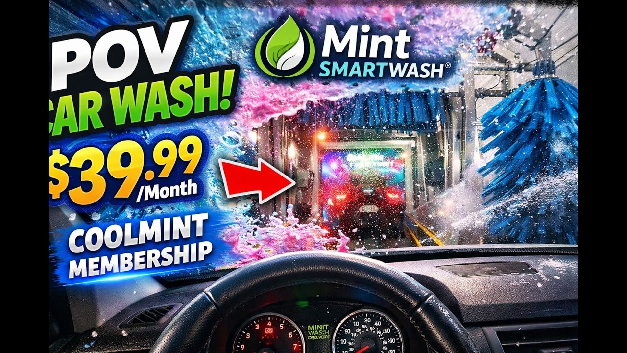 POV: Car Wash Experience in Edmonton |