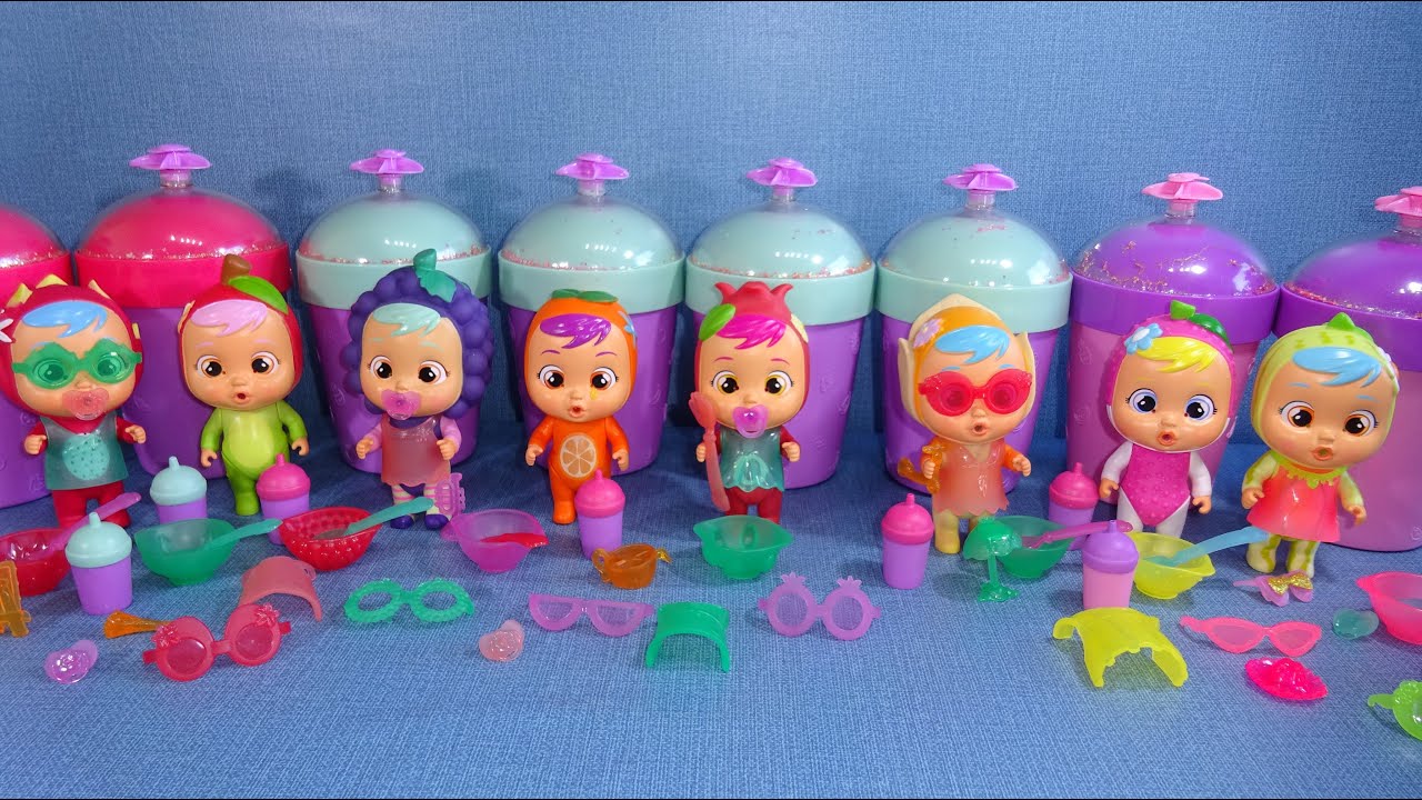 Unboxing Cry Babies Magic Tears Tutti Frutti Mystery Surprise Toys ASMR