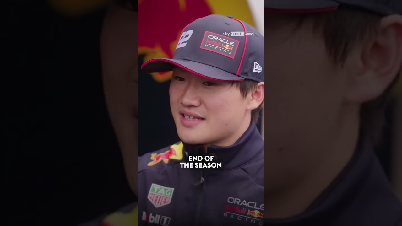 Yuki Tsunoda interview as a Redbull F1 Driver
