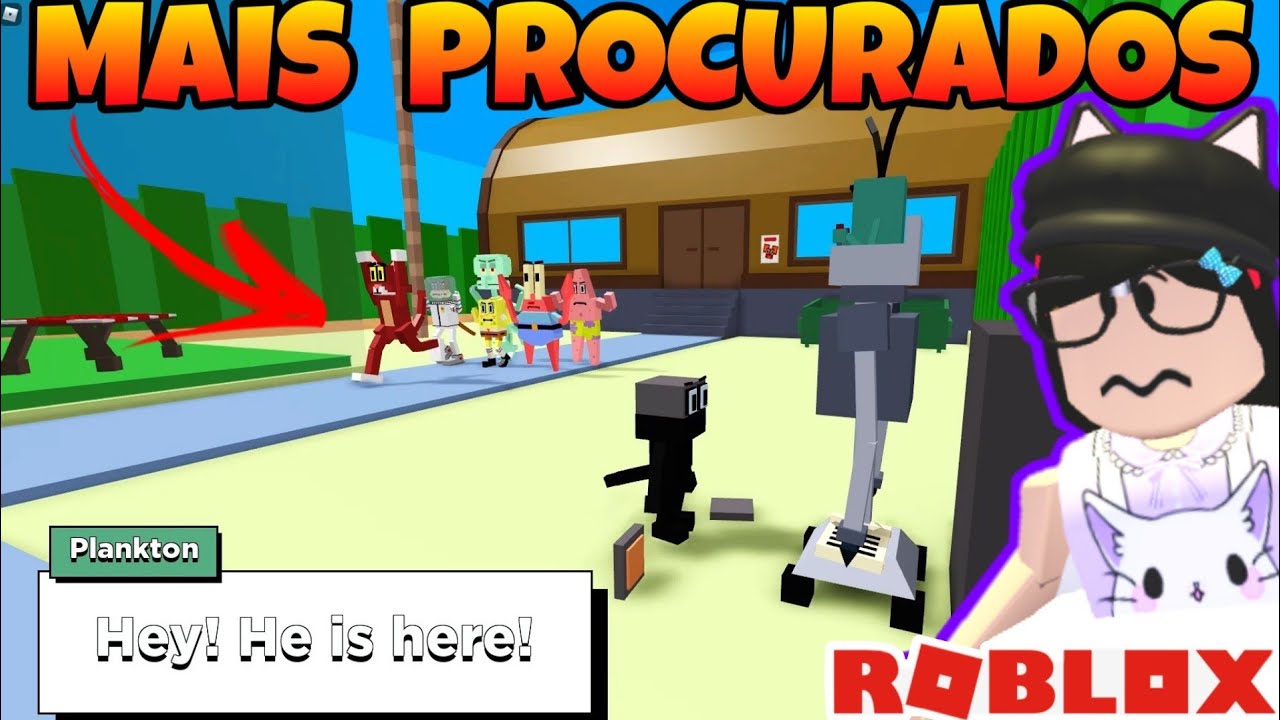 🐱 KITTY CAPÍTULO 5: Fomos CAÇADOS Por BOB ESPONJA e Sua GANGUE 🍍 Roblox